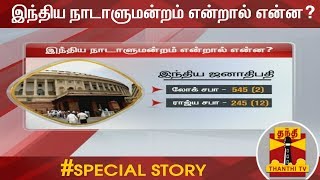 இந்திய நாடாளுமன்றம் என்றால் என்ன  Indian Parliament  Special News [upl. by Dorsey]