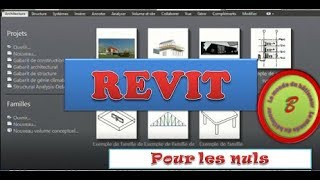 Commencer un projet revit  Ouvrir un nouveau projet [upl. by Sidell]