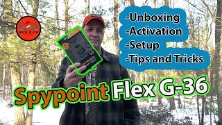 SPYPOINT Flex G 36 Review Setup Installation [upl. by Ennovaj]