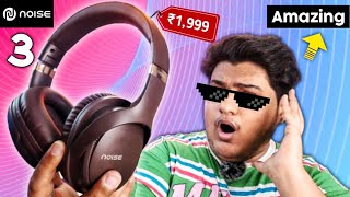 Noise 3 Headphone  Paisa Vasool🤑  Best wireless OnEar headphones under ₹2000  Noise Three Review [upl. by Kroy959]