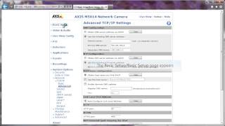 Technical configuration tip Set up NTP time synchronization on an AXIS M5014 [upl. by Eimerej]