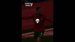 Best Goals This Week 🥶☠️ shorts football goals ronaldo edit viral fyp [upl. by Ecylahs]