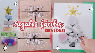 3 REGALOS FÁCILES para regalar 🎄 Especial de Navidad✨ [upl. by Phillane]