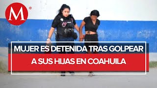 Mujer golpea a sus hijos presuntamente bajo influencia de sustancias tóxicas Coahuila [upl. by Florida]