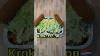 Hollandse Topper😎 kroket kapsalon lekker recept foodshorts [upl. by Barbey]