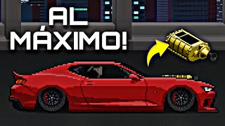 Modificando un Camaro SUPERCARGADO al MÁXIMO 🔥 3300 HP  Pixel car racer  Pro league [upl. by Sheffy237]