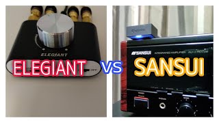 【第2弾】アンプの音の違いわかりますか？ SANSUI vs ELEGIANT 音質比較 スピーカー：DENON SCE757編 [upl. by Imnubulo]