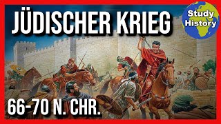 Der Jüdische Aufstand gegen die Römer I Jüdischer Krieg 66  70 n Chr einfach erklärt [upl. by Setiram]