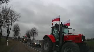 Protest pułtuskich rolników [upl. by Lancelle]