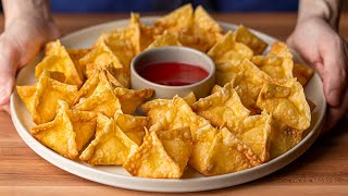 Chinese Takeout Crab Rangoons Secrets Revealed [upl. by Warms]