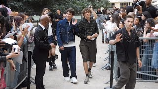 Tim Schaecker and Bene Schulz  Paris Fashion Week 19 june 2024 show Kenzo [upl. by Alver]