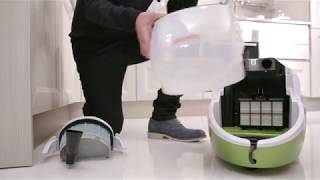 POLTI Vaporetto Lecoaspira  water vacuum cleaner the double power of nature [upl. by Cornelius]