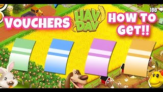 How to Get Vouchers in Hay Day Vouchers Tips amp Tricks [upl. by Convery4]