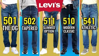 Ultimate Buying Guide To Levis Jeans 501 502 511 541 510 [upl. by Lesoj670]