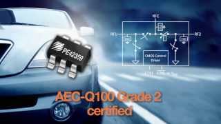 PE42359 SPDT Switch AECQ100 Grade 2 certified [upl. by Rozamond]