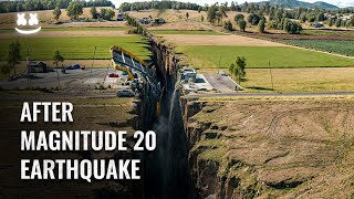 Magnitude 20 Earthquake will Occur What will Happen to the Earth Unbelievable Earthquake Disaster [upl. by Vescuso]