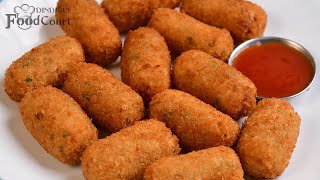 Crispy Potato Snacks Recipe Potato Nuggets Tasty Potato Bites Potato Recipes [upl. by Dorcas]