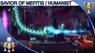 Resogun  Savior of Mefitis  Humanist  Trophy Guide Save all Humans  Level 5 [upl. by Ttemme349]