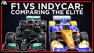 IndyCar vs Formula 1 car Technical Comparison [upl. by Karlee]