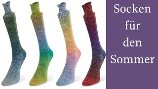 Watercolor Sock  Socken rund ums Jahr [upl. by Olegnaed]