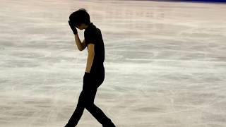 Yuzuru Hanyu GPF2014 practice FP 20141213 [upl. by Rohclem339]