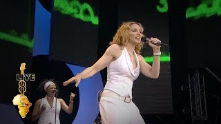 Madonna  Ray Of Light Live 8 2005 [upl. by Erot]