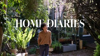 Home Diaries  Everything I got from Vietnam garden updates kintsugi [upl. by Einama]