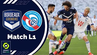 Le résumé de BordeauxStrasbourg  Ligue 1 Uber Eats [upl. by Rubia]