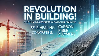 Advanced Construction Material SlfHealing Concrete amp Carbon Fibr Polymers s Building ka Revolution [upl. by Debbee]