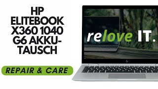 HP EliteBook x360 1040 G6 Akkutausch [upl. by Cleodal]