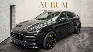 2021 TECHART PORSCHE CAYENNE GTS COUPE  720 PS MCCHIP DKR   AURUM International 4K [upl. by Micco]