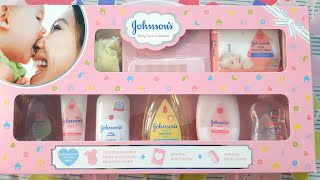 Johnsons baby kit review in telugu [upl. by Yssenhguahs]