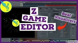 Z Game Editor  How to Make Beat Visualizers in FL Studio [upl. by Yolane143]