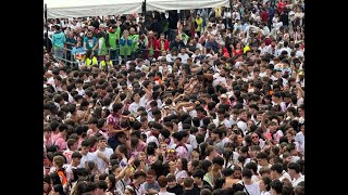 Un multitudinario Himno a Logroño grita al mundo que ya es San Mateo [upl. by Akenet572]