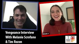 Vengeance Interview with Melanie Scrofano amp Tim Rozon [upl. by Hanikas]