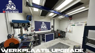 WERKPLAATS UPGRADE Platenstelling klaar [upl. by Hsak]