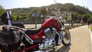 A trip to Italy  Suzuki Intruder 800CC  GOPRO EDIT [upl. by Ned241]