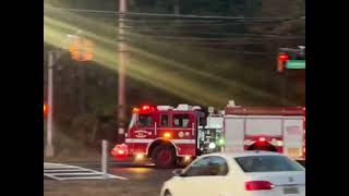 Country Lakes Fire Department Engine 1831 responding [upl. by Knapp]