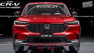 2025 HONDA CRV Unveiled  Is This the Perfect SUV You Must See [upl. by Nehtiek]