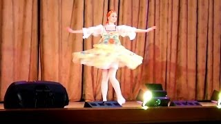 quotЗаковыркиquot Русский сольный танец Russian dance Solo [upl. by Jud759]