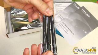 300Mbps Wireless N PCI Adapter TLWN951N TPLink  Unboxing by wwwgeekshivecom [upl. by Ivy]