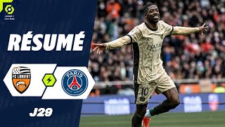 Lorient PSG  14  Le résumé  Ligue 1 202324 [upl. by Attiuqal]