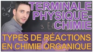 Grands types de réactions en chimie organique  PhysiqueChimie  Terminale  Les Bons Profs [upl. by Collin]