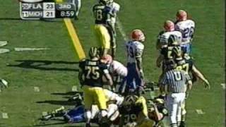 2003 Outback Bowl Michigan 38 Florida 30 PART 2 [upl. by Yrruc]