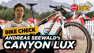 Andreas Seewalds Canyon Lux l 2024 Absa Cape Epic [upl. by Arlo599]