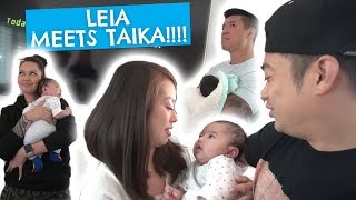 Leia Meets Taika Feat Bart amp Geo and DavidSoComedy  Unboxing Baby Play Mat [upl. by Laekim]