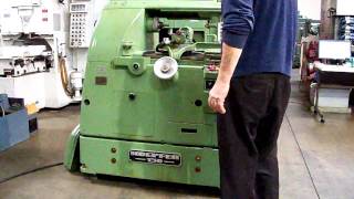 Koepfer 150 Gear Hobbing Machine [upl. by Gill]