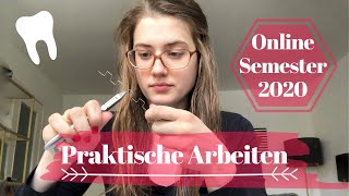 Uni Wochen Vlog 🎓📚🦷 endlich wieder praktische Aufgaben  Digitales Sommersemester 2020 stayhome [upl. by Janicki]