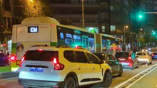 Here is the Vitrasa bus 6156 on the C3 in Vigo Wednesday 30 October 2024 [upl. by Introc]