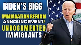 Biden’s BIGG Immigration Reform Announcement for Some Undocumented Immigrants  USCIS [upl. by Muhcan683]